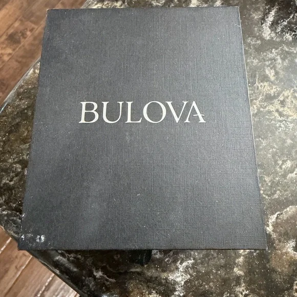 Bulova Gold Tone Crystal Men's Chronograph Watch - Picture 2 of 11